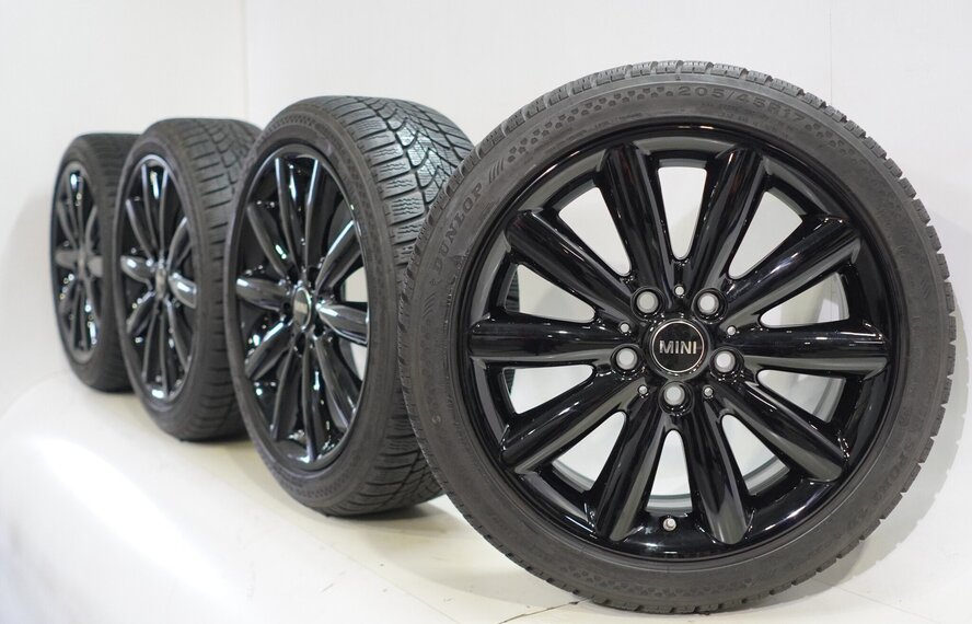 Mini Cooper / S / One / Cabrio F55 F56 F57 499 17 inch velgen Dunlop Runflat Winterbanden Origineel