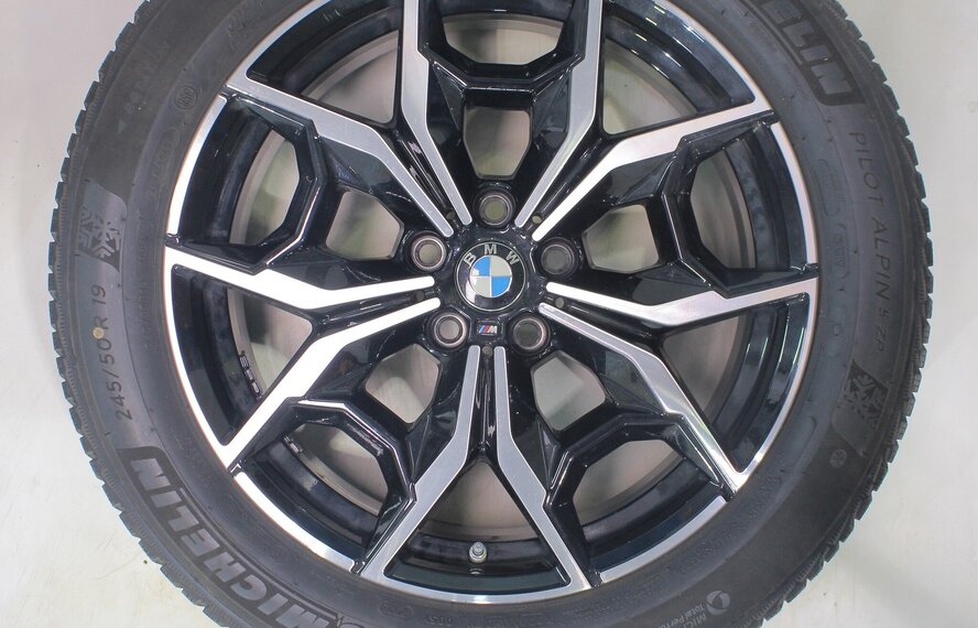 BMW BMW X3 X4 G01 G02 887M 19 inch velgen Michelin Runflat Winterbanden Nieuw Origineel