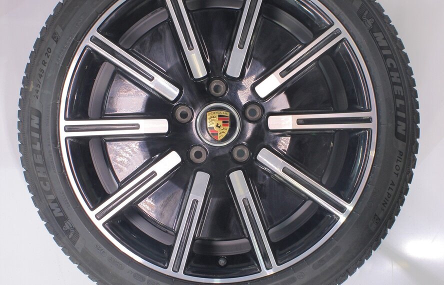 Porsche Porsche Taycan 4S S Turbo 20 inch velgen Michelin Winterbanden Nieuw Origineel