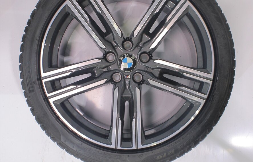 BMW BMW 5 serie G30 G31 8 serie G14 G15 G16 727M 19 inch velgen Pirelli Runflat Winterbanden Nieuw Origineel