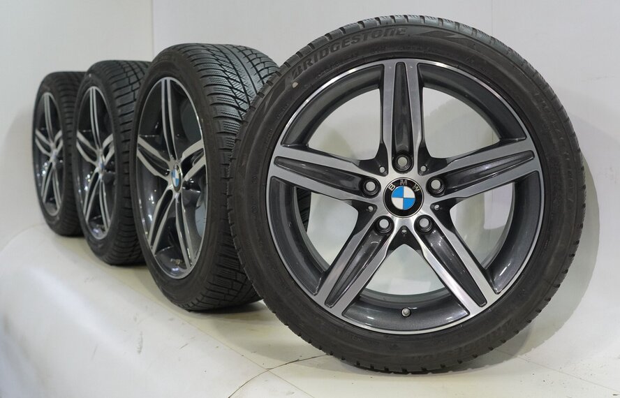 BMW BMW 1 2 serie F20 F21 F22 F23 379 17 inch velgen Bridgestone Runflat Winterbanden Nieuw Origineel