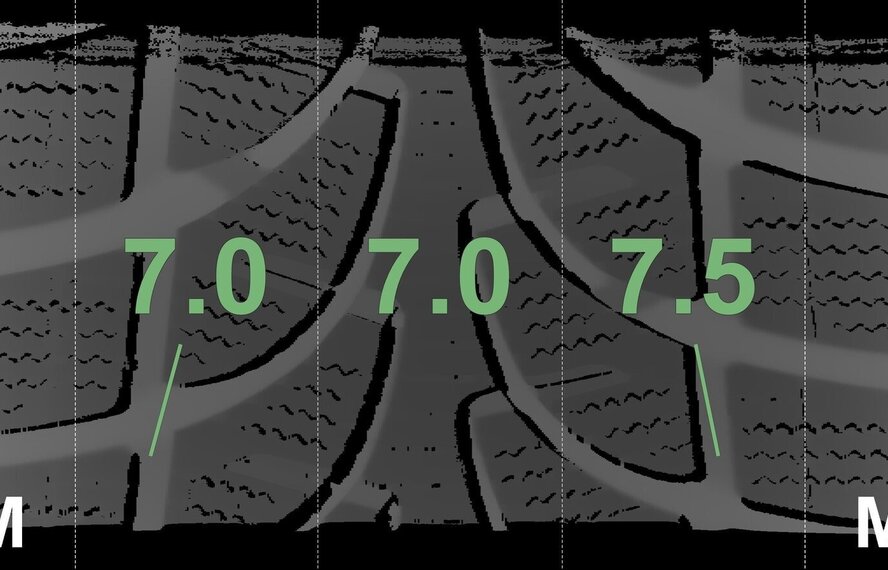 Mercedes Mercedes GLC X253 GLC Coupe C253 18 inch velgen Bridgestone Winterbanden Origineel