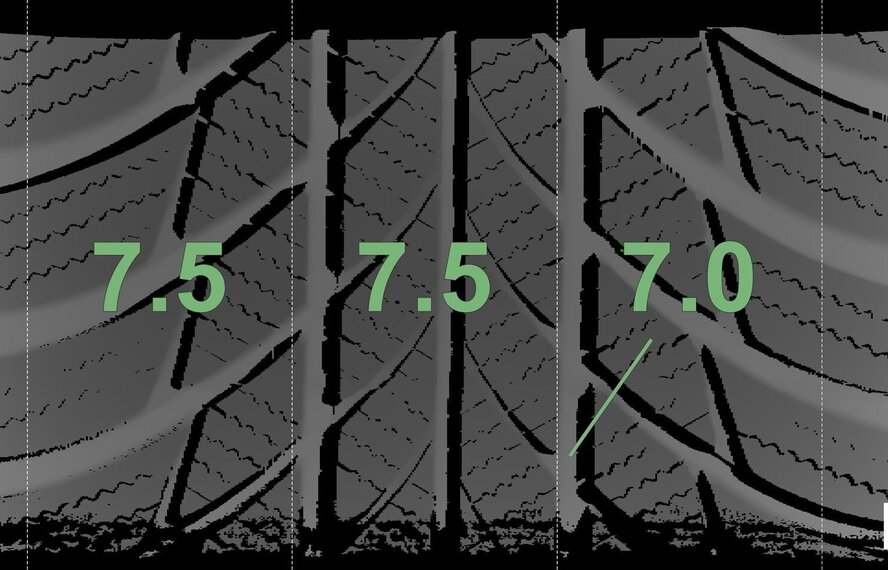 Mercedes Mercedes A B CLA Klasse W177 C118 W247 17 inch velgen Bridgestone Winterbanden Origineel