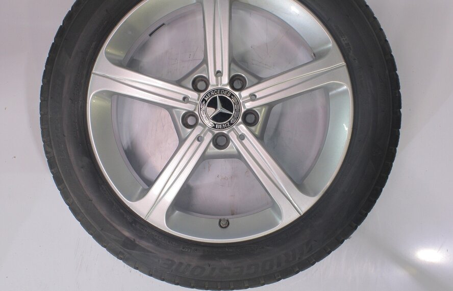 Mercedes Mercedes A B CLA Klasse W177 C118 W247 17 inch velgen Bridgestone Winterbanden Origineel