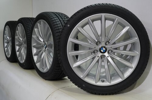 BMW BMW 5 serie G30 G31 8 serie G14 G15 G16 633 19 inch velgen Hankook Runflat Winterbanden Nieuw Origineel