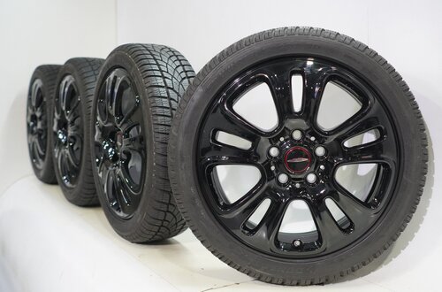 Mini Cooper / S / One / Cabrio F55 F56 F57 JCW510 17 inch velgen Dunlop Runflat Winterbanden Origineel