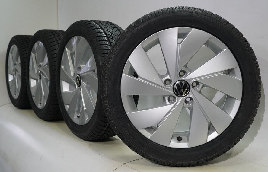 Volkswagen Volkswagen Golf 5 6 7 8 Belmont 17 inch velgen Dunlop Winterbanden Nieuw Origineel