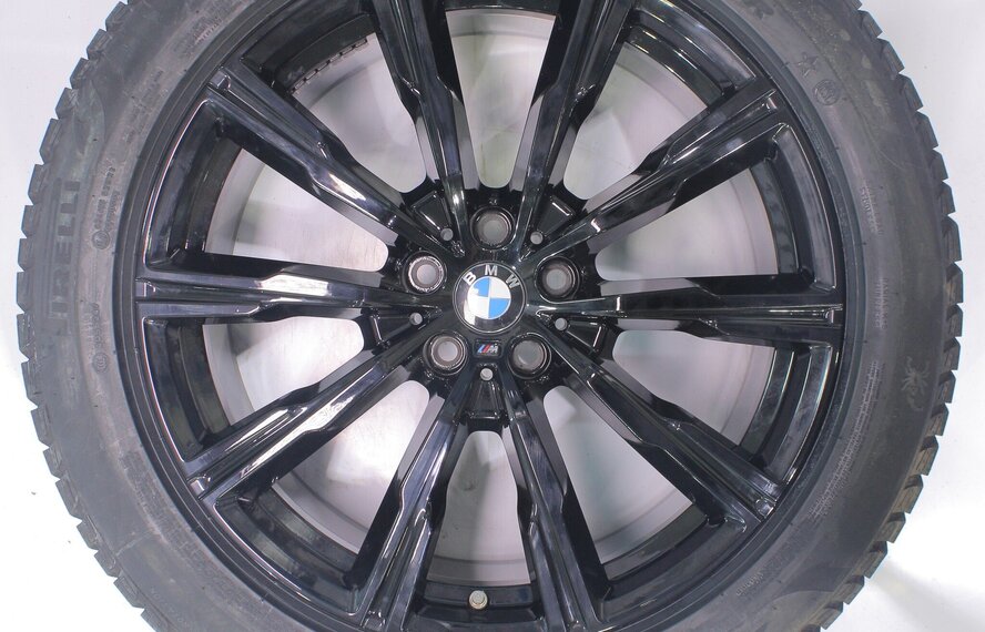 BMW BMW X5 G05 X6 G06 740M 20 inch velgen Pirelli Runflat Winterbanden Nieuw Origineel