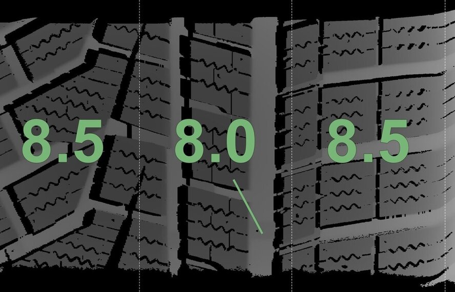 Volkswagen Volkswagen Arteon Passat Helsinki 17 inch velgen Hankook Winterbanden Nieuw Origineel