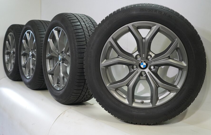 BMW BMW X5 G05 X6 G06 735 19 inch velgen Continental Runflat Winterbanden Origineel