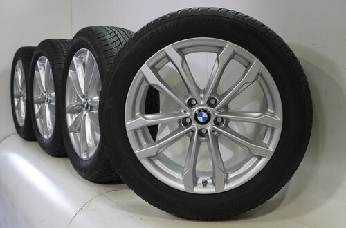 BMW BMW X3 X4 G01 G02 691 19 inch velgen Bridgestone Runflat Winterbanden Origineel