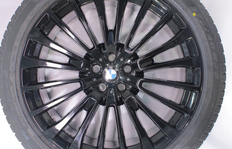 BMW BMW X7 G07 757 22 inch velgen Pirelli Runflat Winterbanden Origineel