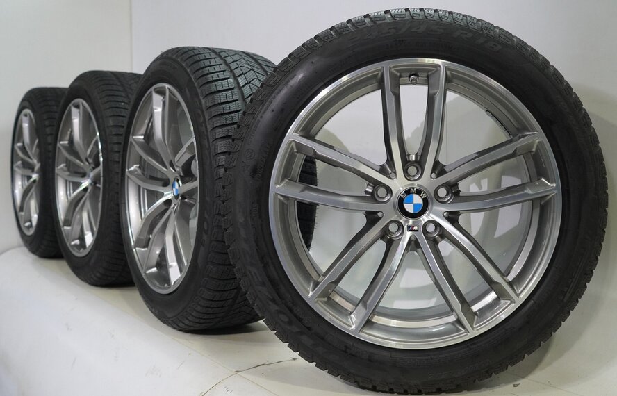 BMW BMW 5 serie G30 G31 8 serie G14 G15 G16 662M 18 inch velgen Pirelli Runflat Winterbanden Origineel