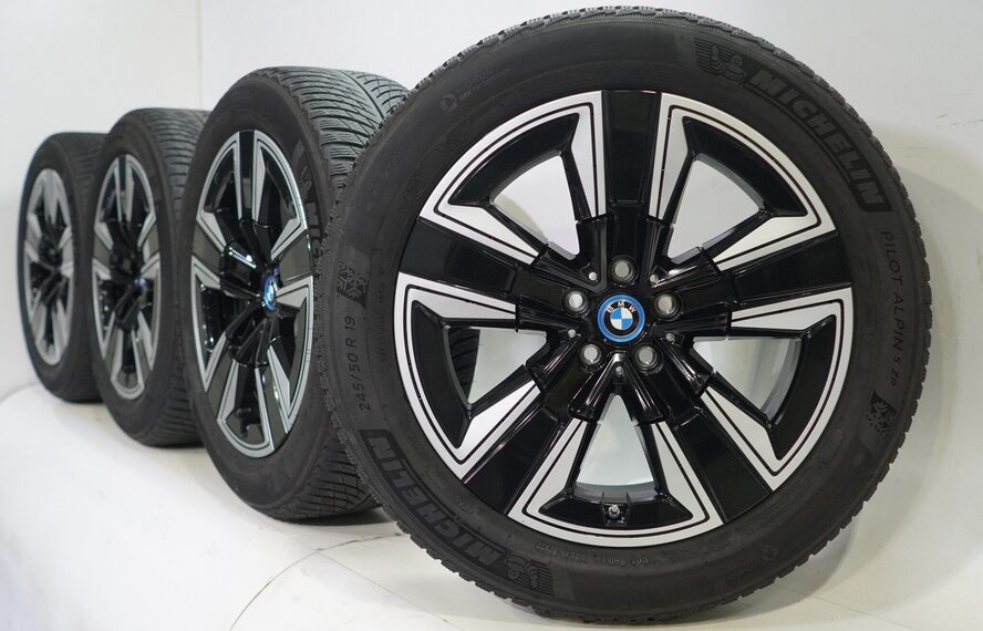 BMW BMW iX3 G08 842 19 inch velgen Michelin Runflat Winterbanden Origineel