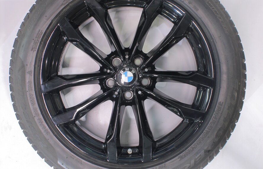 BMW BMW X3 X4 G01 G02 691 19 inch velgen Pirelli Runflat Winterbanden Origineel