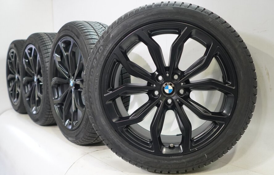 BMW BMW X3 X4 G01 G02 695 20 inch velgen Pirelli Runflat Winterbanden Nieuw Origineel
