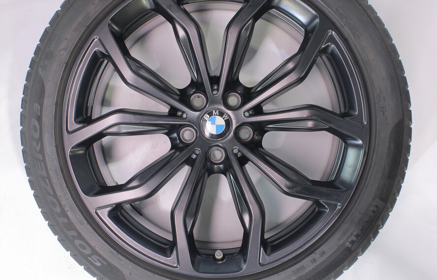 BMW BMW X3 X4 G01 G02 695 20 inch velgen Pirelli Runflat Winterbanden Nieuw Origineel