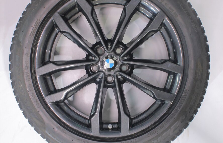 BMW BMW X3 X4 G01 G02 691 19 inch velgen Pirelli Runflat Winterbanden Origineel