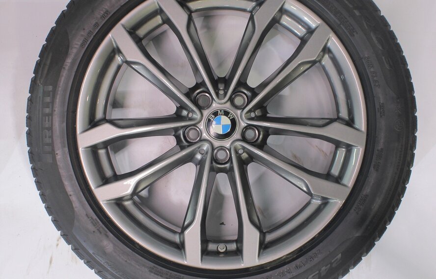 BMW BMW X3 X4 G01 G02 691 19 inch velgen Pirelli Runflat Winterbanden Origineel