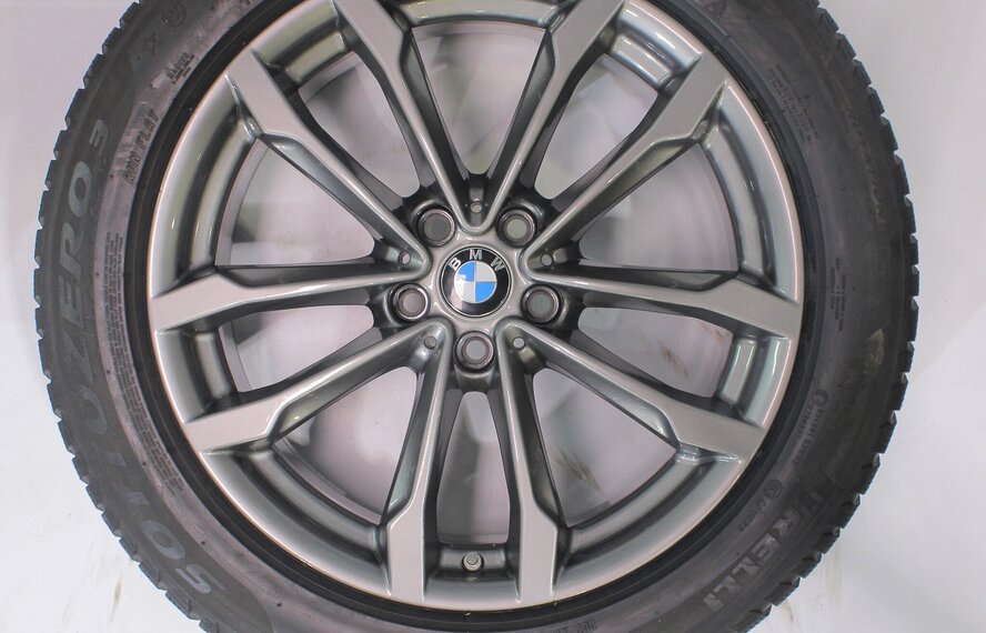 BMW BMW X3 X4 G01 G02 691 19 inch velgen Pirelli Runflat Winterbanden Origineel