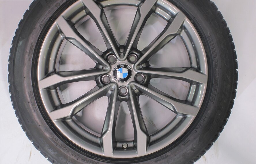 BMW BMW X3 X4 G01 G02 691 19 inch velgen Pirelli Runflat Winterbanden Origineel