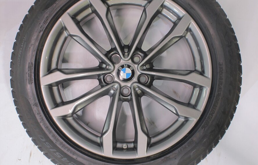 BMW BMW X3 X4 G01 G02 691 19 inch velgen Pirelli Runflat Winterbanden Origineel