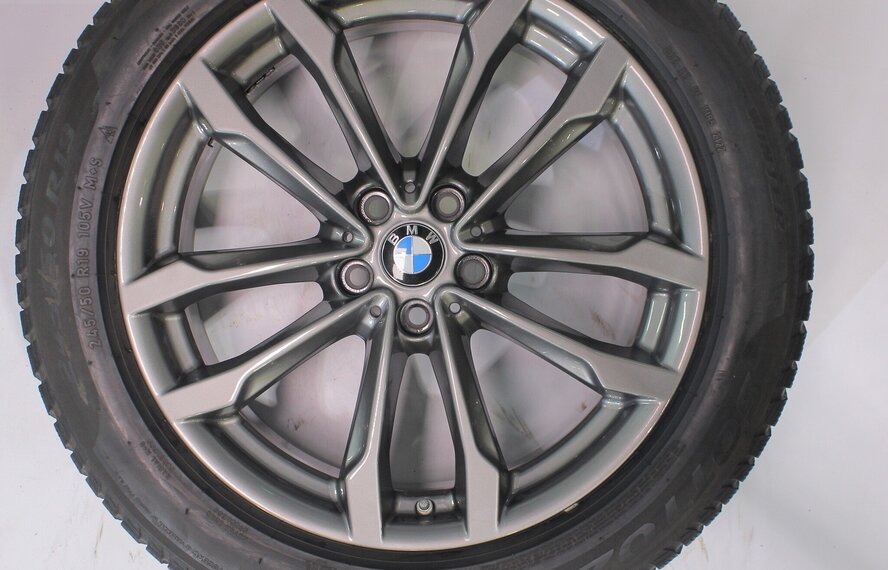 BMW BMW X3 X4 G01 G02 691 19 inch velgen Pirelli Runflat Winterbanden Origineel