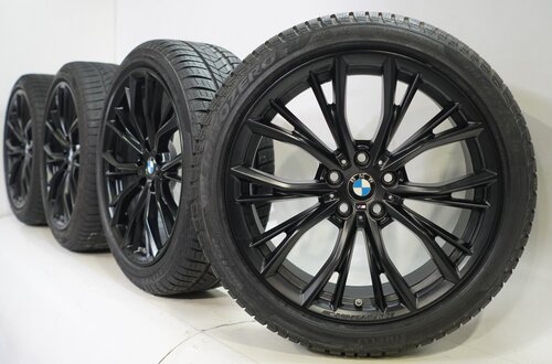 BMW BMW 5 serie G30 G31 8 serie G14 G15 G16 786M 19 inch velgen Pirelli Runflat Winterbanden Nieuw Origineel
