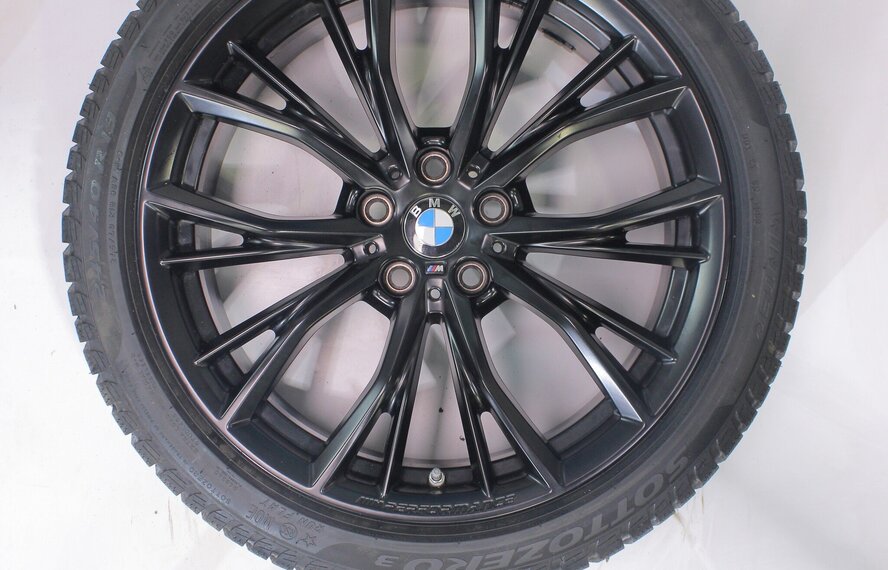 BMW BMW 5 serie G30 G31 8 serie G14 G15 G16 786M 19 inch velgen Pirelli Runflat Winterbanden Nieuw Origineel