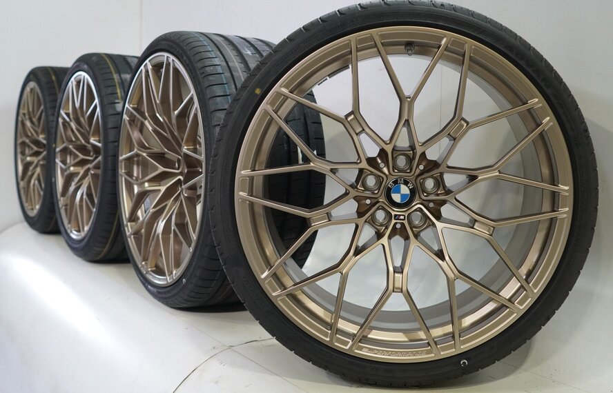 BMW BMW M3 M4 G80 G82 1000M 20 & 21 inch velgen Yokohama Zomerbanden Nieuw Origineel