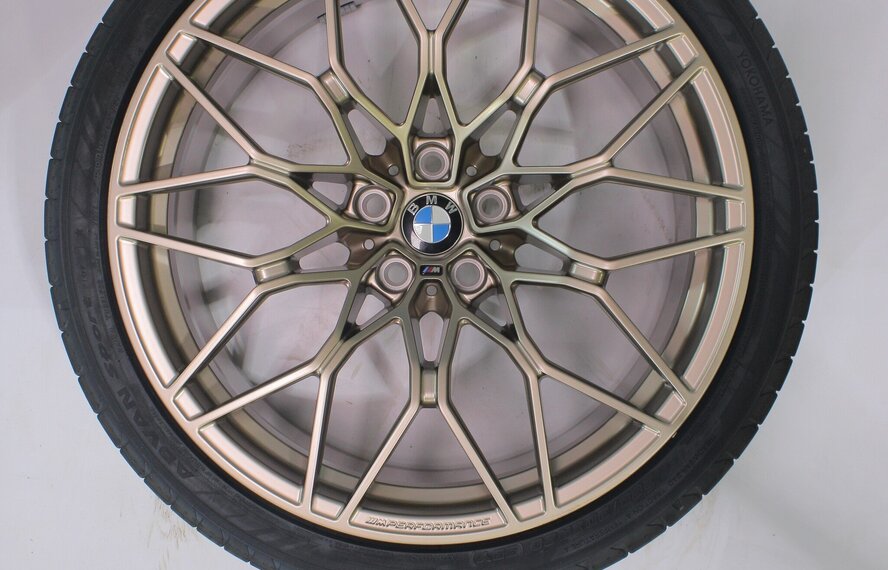 BMW BMW M3 M4 G80 G82 1000M 20 & 21 inch velgen Yokohama Zomerbanden Nieuw Origineel