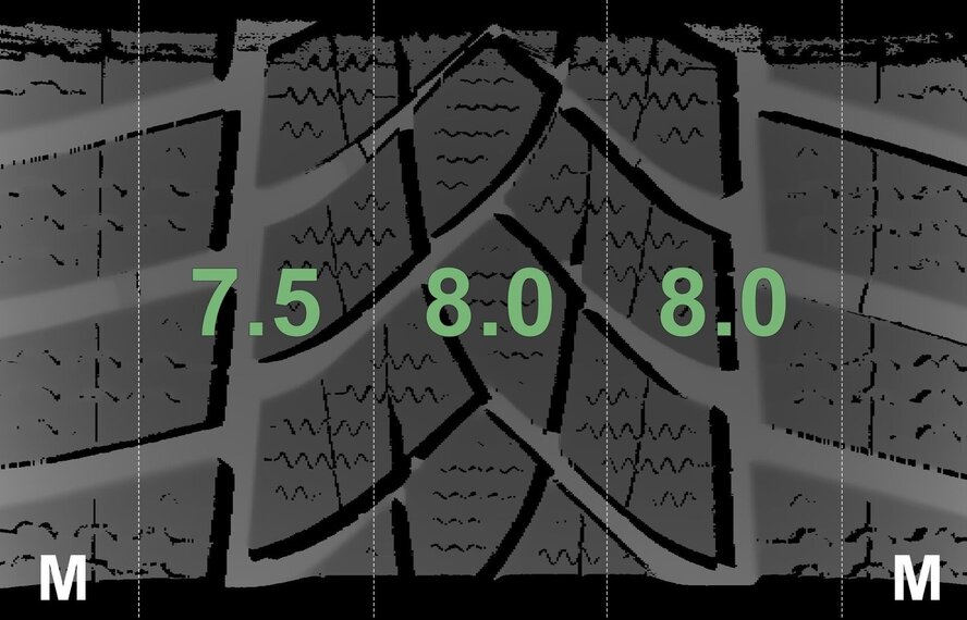 Mini Clubman F54 JCW815 18 inch velgen Goodyear Winterbanden Origineel