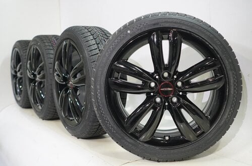 Mini Mini Cooper / S / One / Cabrio F55 F56 F57 JCW501 17 inch velgen Dunlop Runflat Winterbanden Nieuw Origineel
