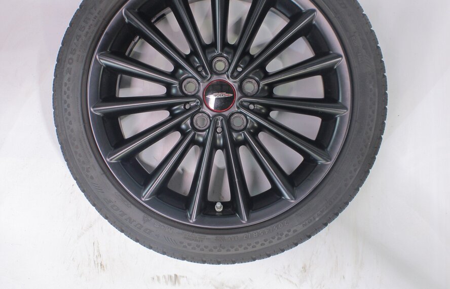 Mini Mini Cooper / S / One / Cabrio F55 F56 F57 505 17 inch velgen Dunlop Runflat Winterbanden Origineel