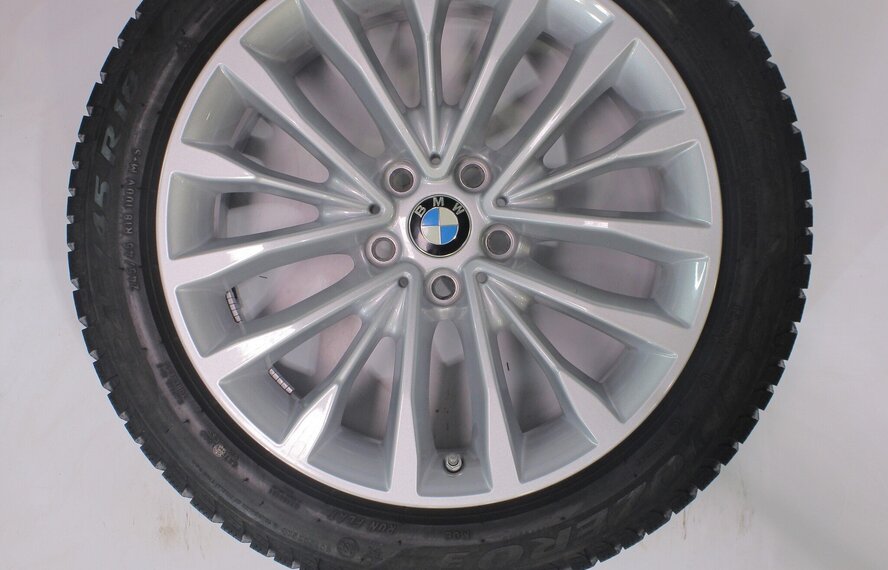 BMW BMW 5 serie G30 G31 8 serie G14 G15 G16 632 18 inch velgen Pirelli Runflat Winterbanden Origineel