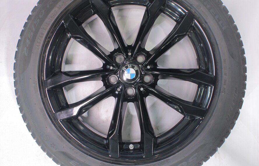 BMW BMW X3 X4 G01 G02 691 19 inch velgen Pirelli Runflat Winterbanden Origineel