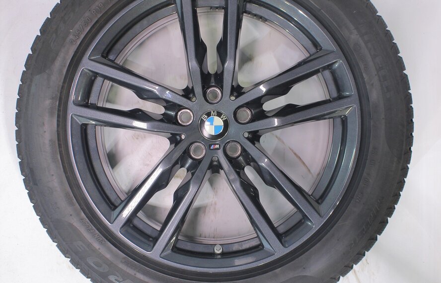 BMW BMW X3 X4 G01 G02 698M 19 inch velgen Pirelli Runflat Winterbanden Origineel