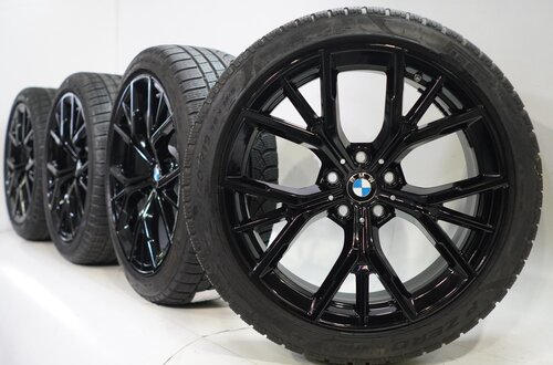 BMW BMW 5 serie G30 G31 8 serie G14 G15 G16 845M 19 inch velgen Pirelli Runflat Winterbanden Nieuw Origineel