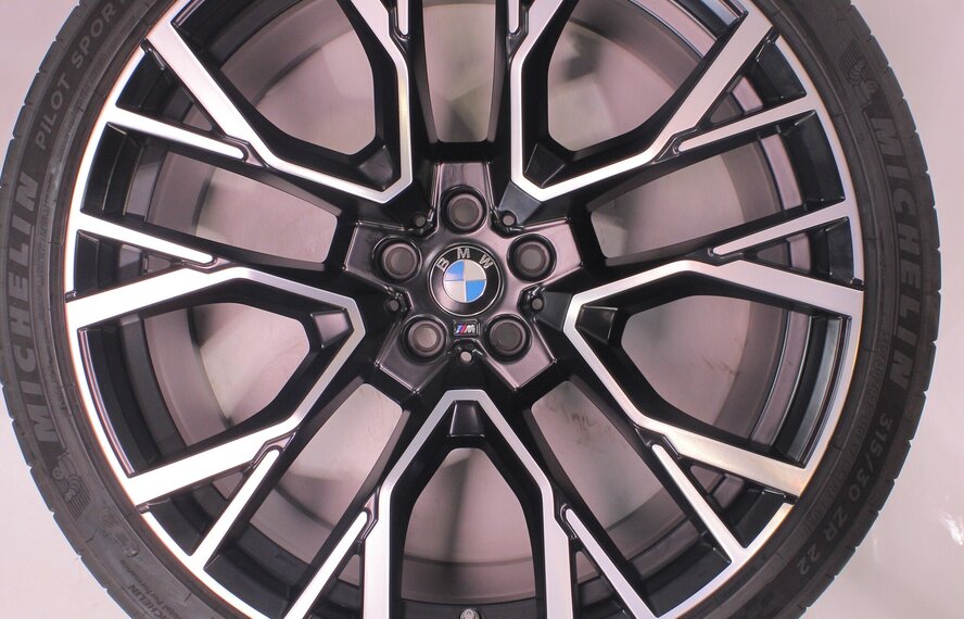 BMW BMW X5M F95 X6M F96 809M 21 & 22 inch velgen Michelin Zomerbanden Nieuw Origineel
