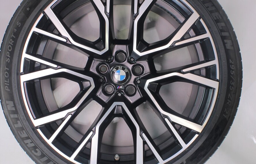 BMW BMW X5M F95 X6M F96 809M 21 & 22 inch velgen Michelin Zomerbanden Nieuw Origineel
