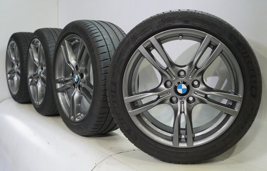 BMW BMW 3 4 serie F30 F31 F32 F33 F36 400M 18 inch velgen Michelin Zomerbanden Origineel