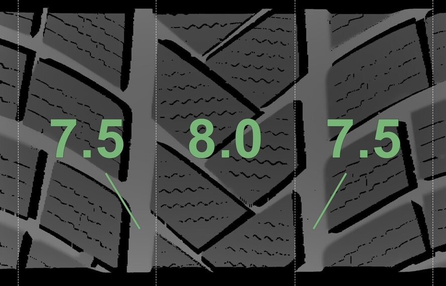 BMW BMW 3 4 serie F30 F31 F32 F33 F36 442M 19 inch velgen Vredestein Winterbanden Origineel