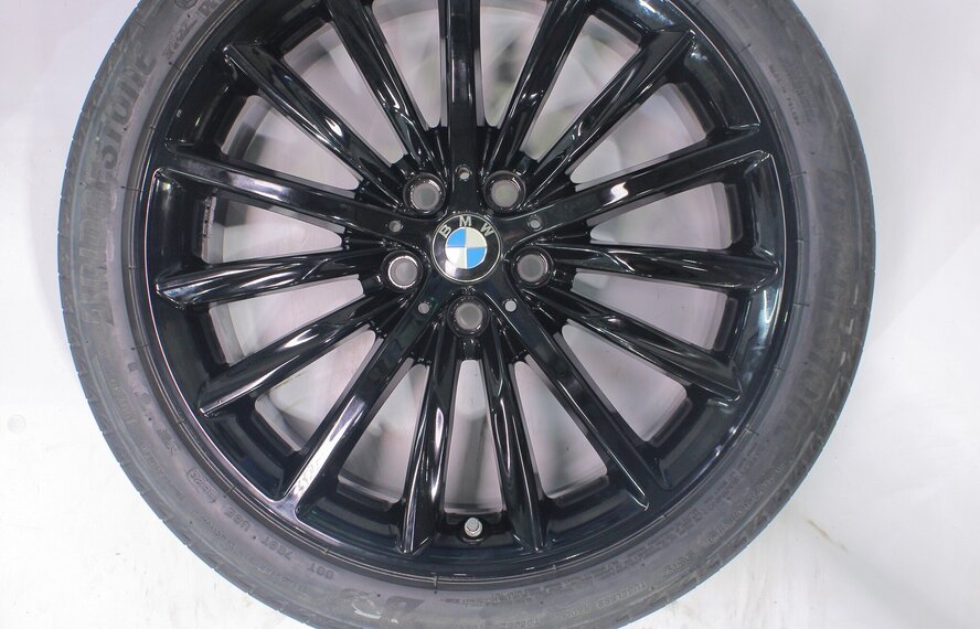 BMW BMW 5 serie G30 G31 8 serie G14 G15 G16 633 19 inch velgen Bridgestone Runflat Zomerbanden Nieuw Origineel