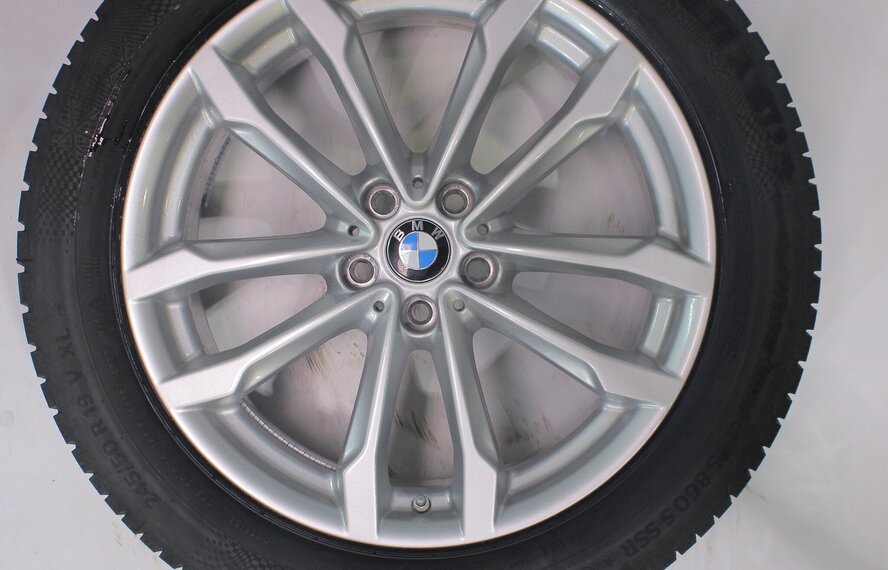 BMW BMW X3 X4 G01 G02 691 19 inch velgen Continental Runflat Winterbanden Origineel
