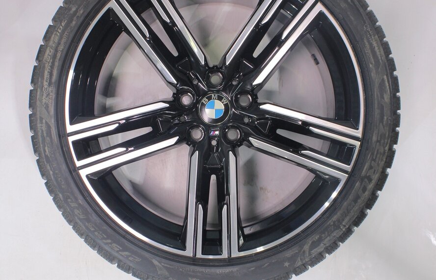 BMW BMW 5 serie G30 G31 8 serie G14 G15 G16 727M 19 inch velgen Pirelli Winterbanden Nieuw Origineel