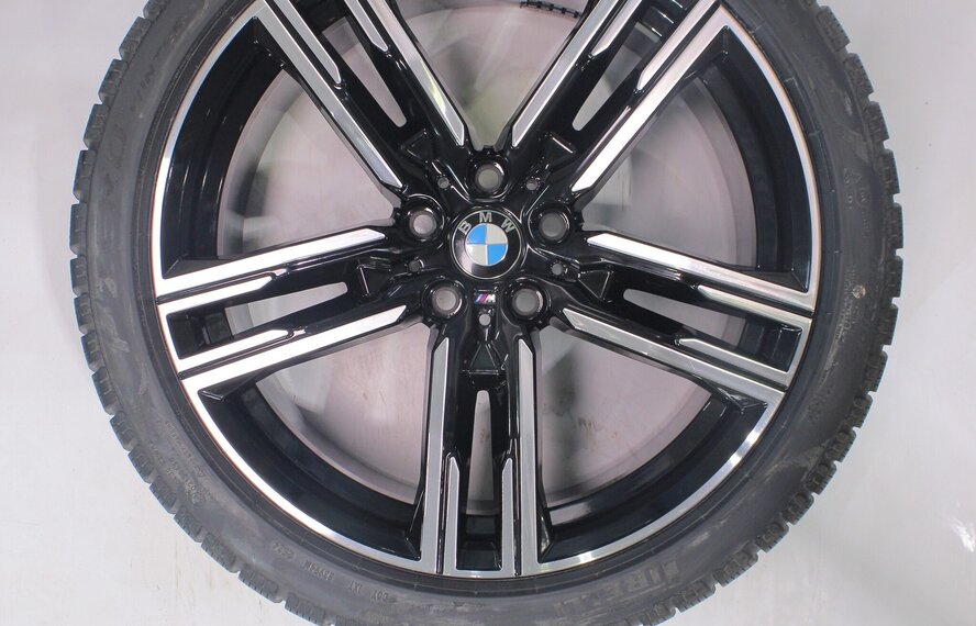 BMW BMW 5 serie G30 G31 8 serie G14 G15 G16 727M 19 inch velgen Pirelli Winterbanden Nieuw Origineel