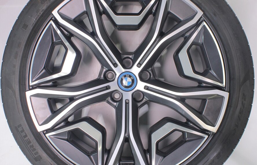 BMW BMW iX i20 1021 22 inch velgen Pirelli Zomerbanden Nieuw Origineel
