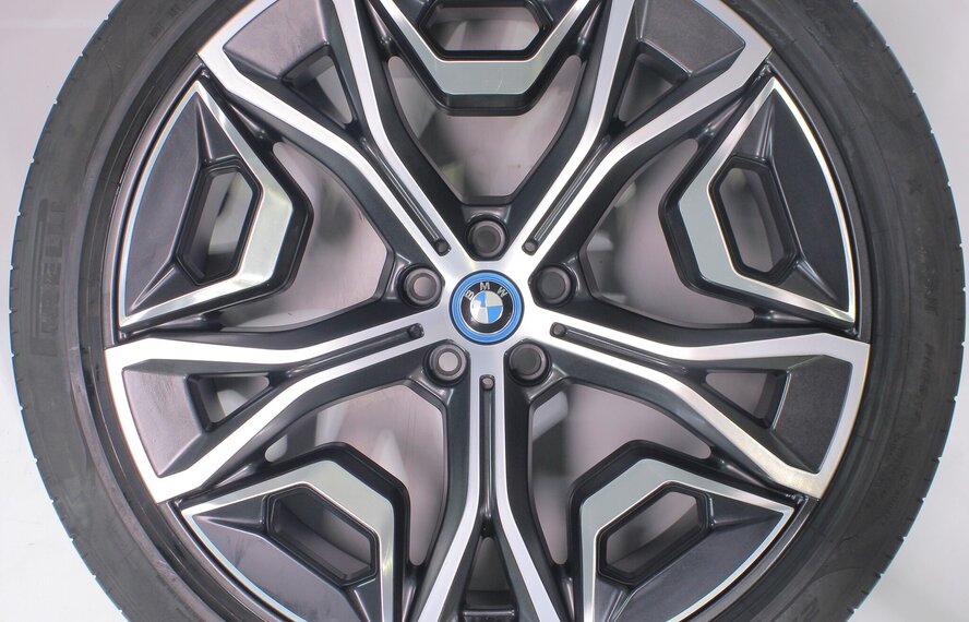 BMW BMW iX i20 1021 22 inch velgen Pirelli Zomerbanden Nieuw Origineel