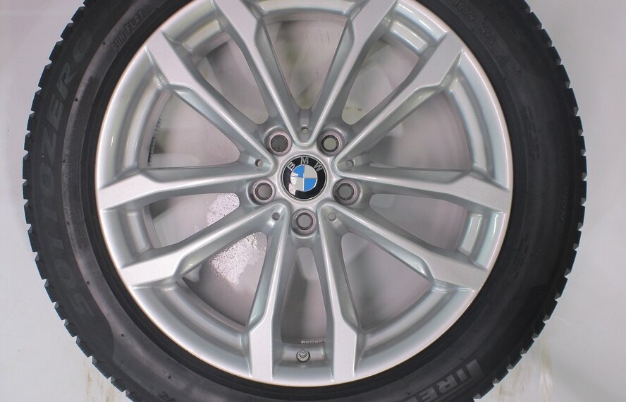 BMW BMW X3 X4 G01 G02 691 19 inch velgen Pirelli Runflat Winterbanden Origineel