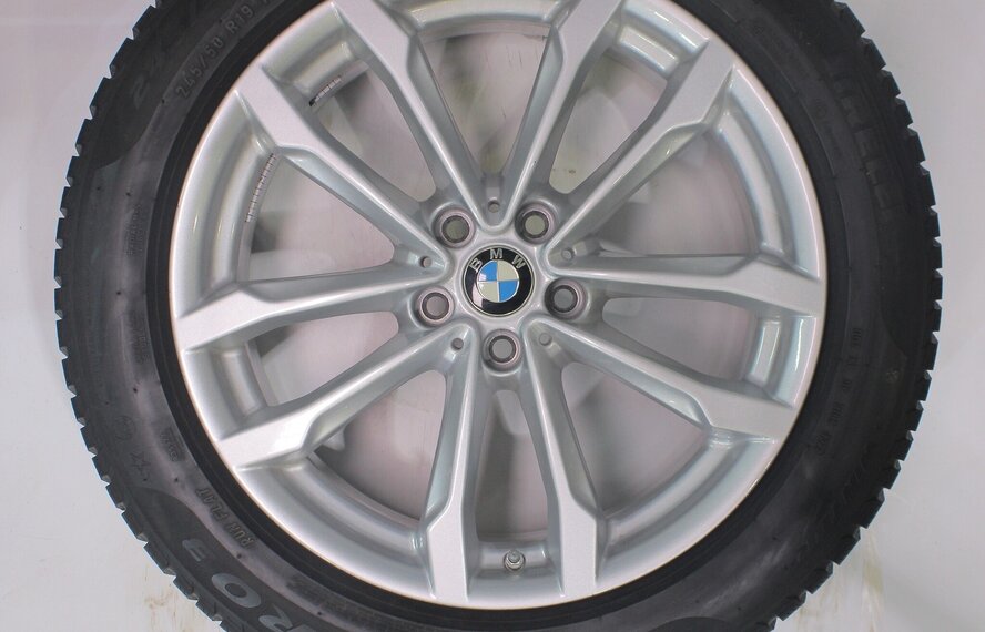 BMW BMW X3 X4 G01 G02 691 19 inch velgen Pirelli Runflat Winterbanden Origineel